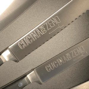 Gravure sur couteaux de cuisine