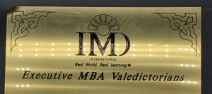 Gravure sur plaquette décorative IMD Valedictorians