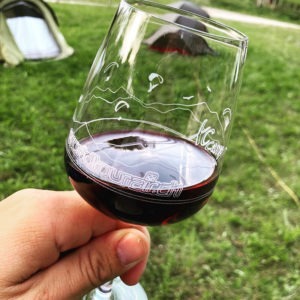 Gravure sur verre à vin